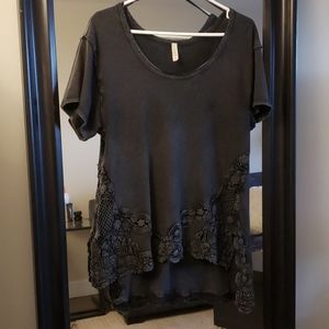 Free People lacey tee